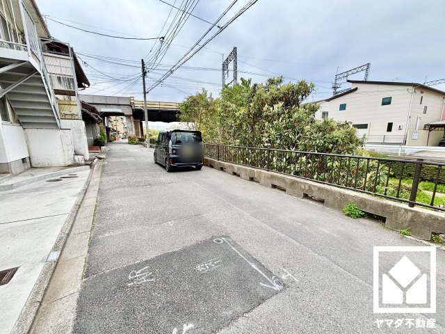 伏見区桃山町弾正島の前面道路含む現地写真|2022/4/10 現地写真更新