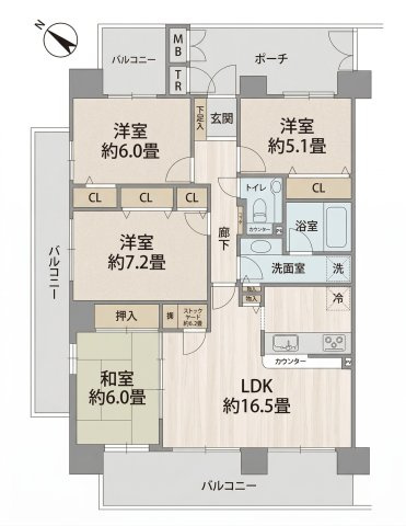 マンション 稲城市若葉台３丁目の画像