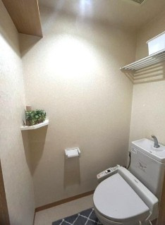【わんぱーくこうちまで2分】高知市桟橋通6丁目アプリア桟橋　中古マンションのトイレ|シンプルで使いやすいトイレです