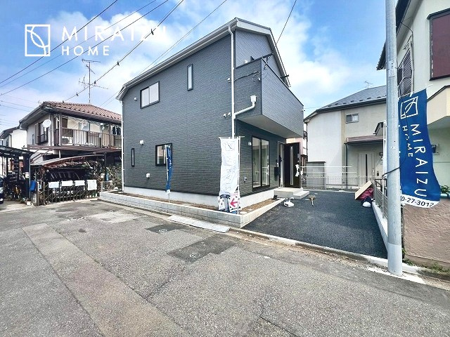 【外観】 | 陽の光をたっぷりと浴びながら気持ち良く生活が出来ます。夢のマイホーム、夢ではなく実現出来ます！見学・ご相談等、お気軽にご連絡下さい。