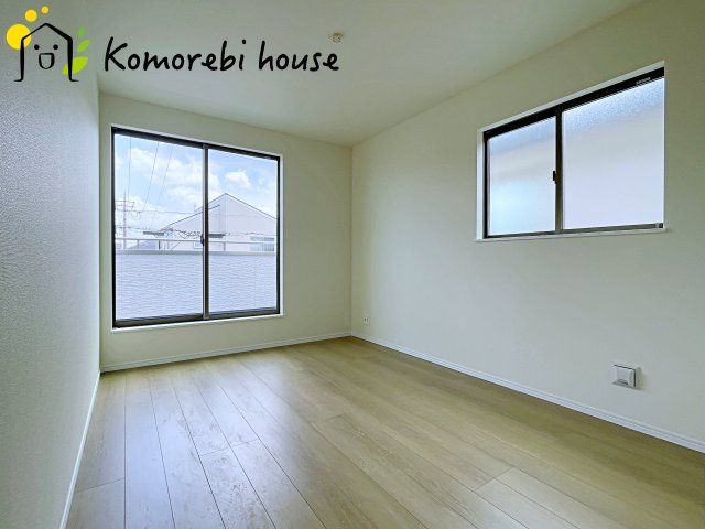 北本市宮内　２期　新築一戸建て　ハートフルタウン　Sの子供部屋|ゆったりした子供部屋です