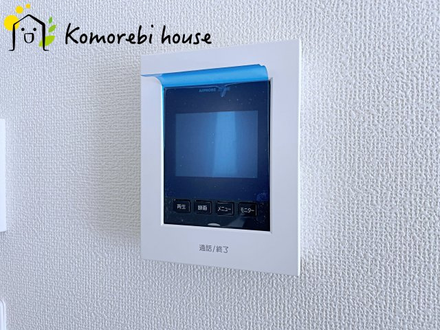 北本市宮内　２期　新築一戸建て　ハートフルタウン　Sの防犯設備|モニター付インターホンです
