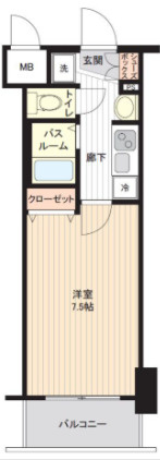 【間取り】 | エステムコート博多駅前アヴェール　★プライスホームなら仲介手数料が割引価格です！★