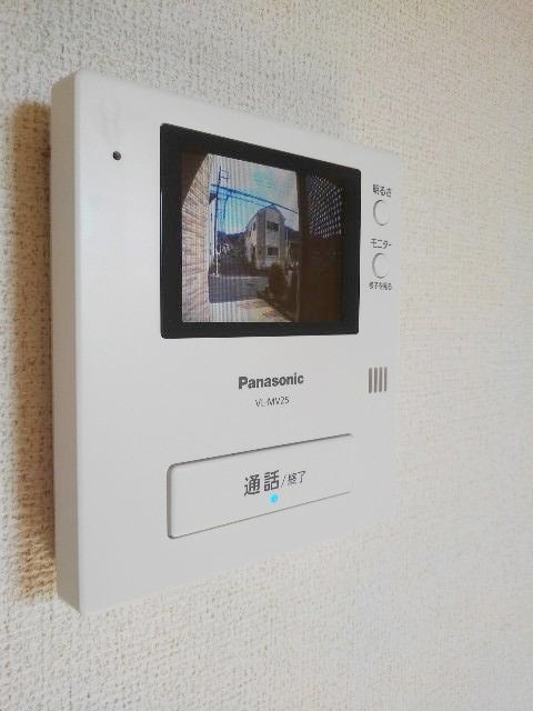 ヴァンベール葉山　Ⅱのセキュリティ|モニタ付インターホンで安心♪