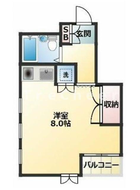 白稜ハイムの間取り