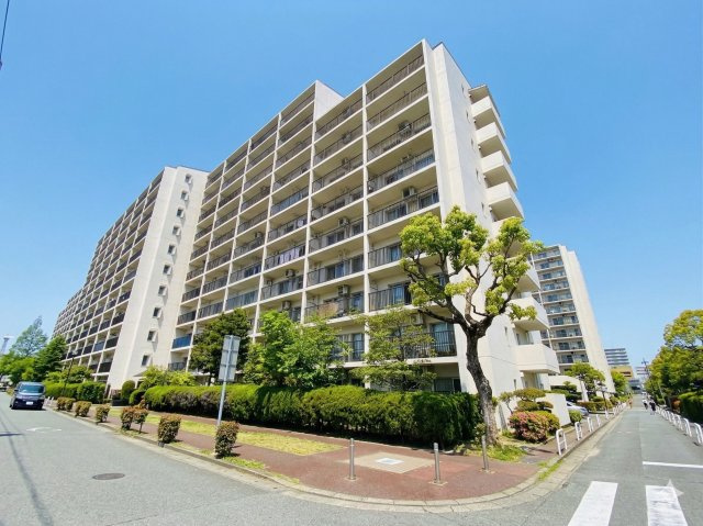 【外観】 | のむら貝塚ガーデンシティ壱番館 | 貝塚駅まで徒歩10分◆8階南向き、約65平米リノベ向け2LDK