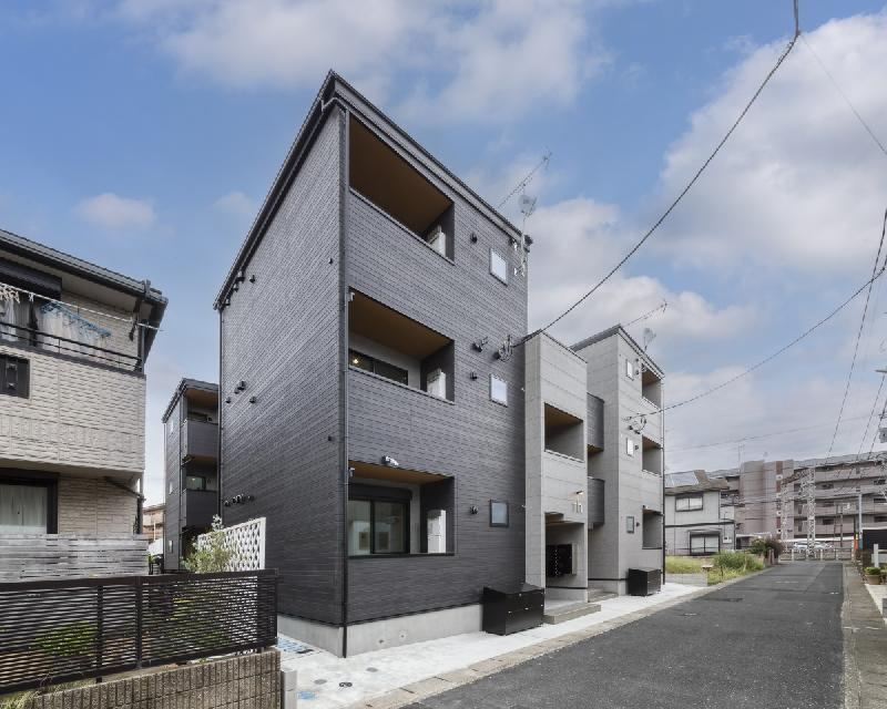 大和市渋谷２丁目のアパートの外観