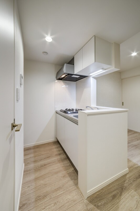 大和市渋谷２丁目のアパートのキッチン