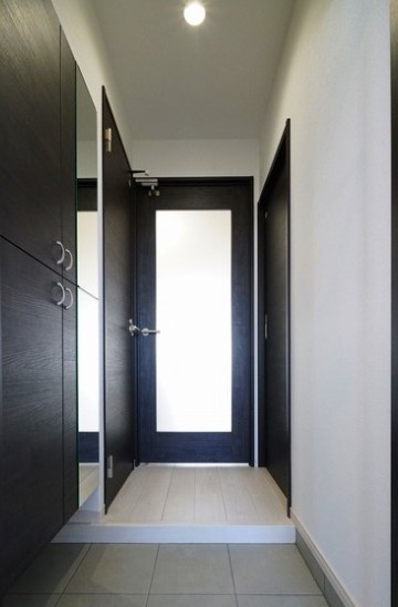 熊本市中央区水前寺３丁目の賃貸マンションの玄関