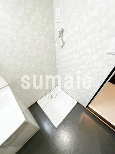 アーバンコート浦和の設備|洗濯機置き場です。