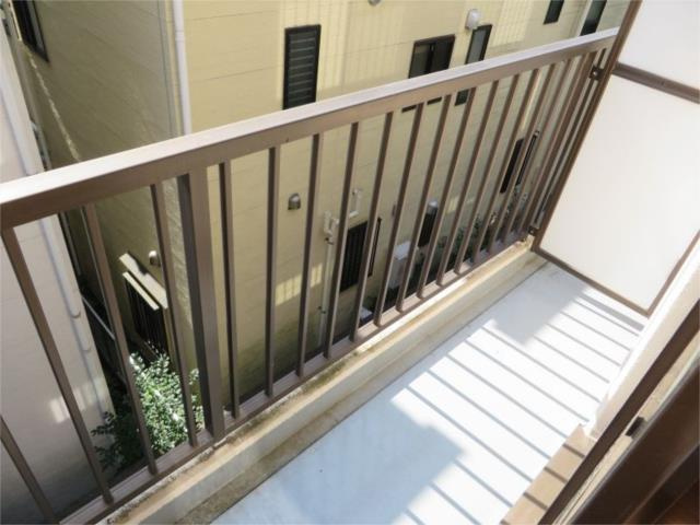 川崎市多摩区登戸の賃貸マンションのバルコニー