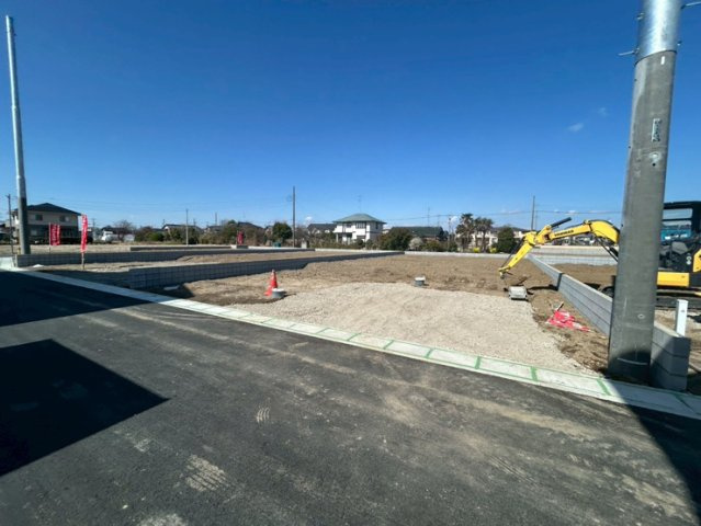 【前面道路含む現地写真】 | 加須市馬内1期8区画　新築戸建　全8棟　6号棟