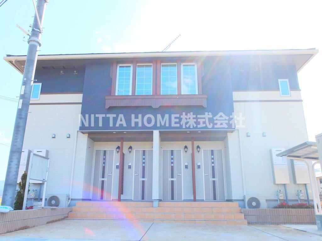 リベルテ　Ⅱの外観|１フロア２住戸のアパートです◇