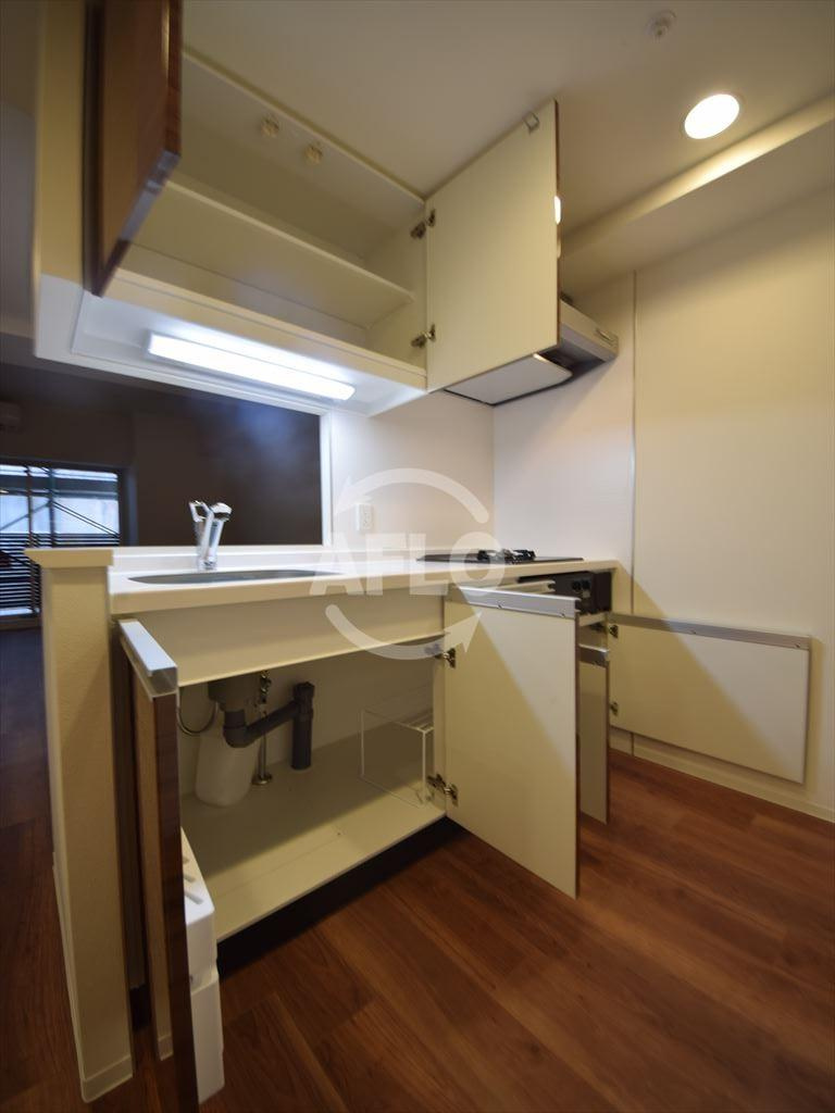 アーバネックス本町のキッチン|アーバネックス本町　カウンターキッチン