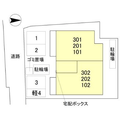 【区画図】 | ルシェリア豊中