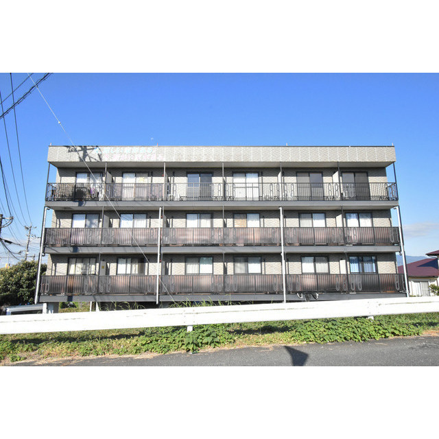 久留米市高野２丁目のアパートの外観パース|こちら、外観パースです