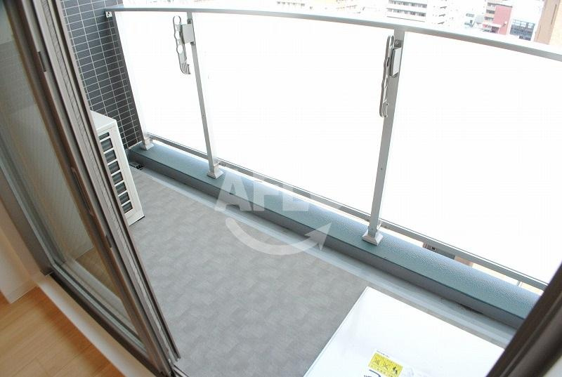 アーバネックス四ツ橋　堀江小学校区のバルコニー|アーバネックス四ツ橋　開放的なお部屋　バルコニー