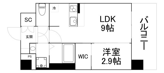 【間取り】 | シャテーニュ上本町