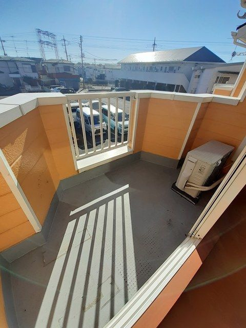 レイク・ルィーズのバルコニー