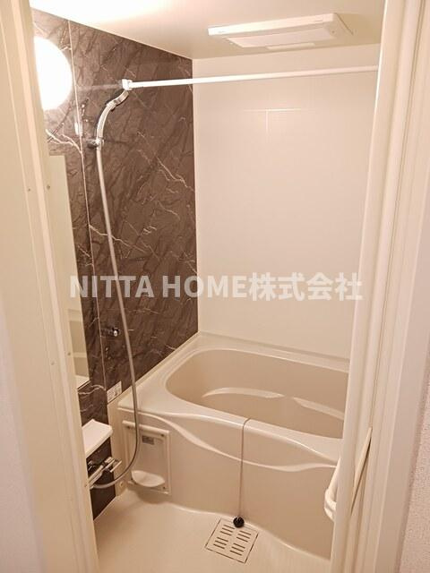 福知山市字天田和久市町のアパートの浴室|追い炊き機能・浴室乾燥機も設置済み○