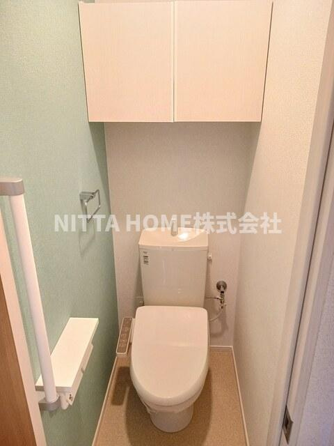 福知山市字天田和久市町のアパートのトイレ|ウォシュレットも完備♪