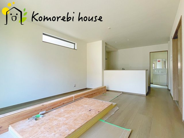 北本市宮内　２期　新築一戸建て　ハートフルタウン　Tの居間・リビング|ゆったり過ごせるリビングです