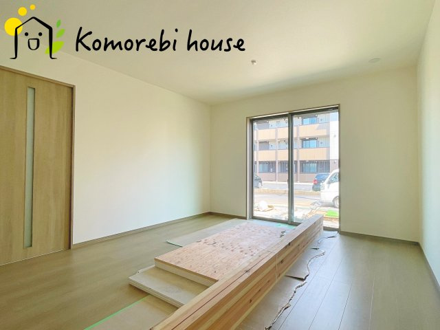 北本市宮内　２期　新築一戸建て　ハートフルタウン　Tの居間・リビング|ゆったり過ごせるリビングです