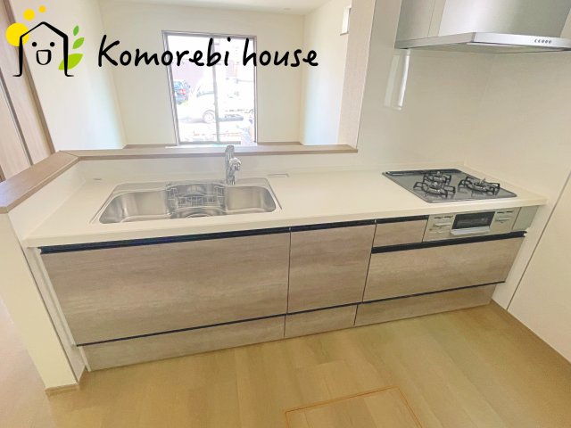 北本市宮内　２期　新築一戸建て　ハートフルタウン　Tのキッチン|使いやすいキッチンです