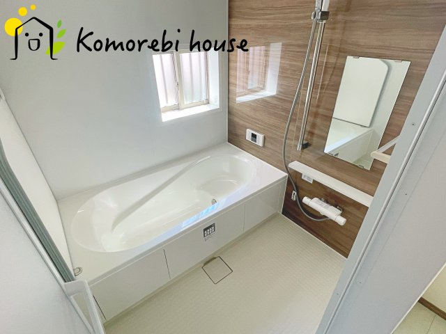 北本市宮内　２期　新築一戸建て　ハートフルタウン　Tの浴室|きれいなお風呂です