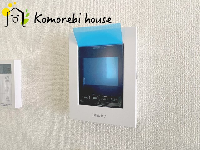 北本市宮内　２期　新築一戸建て　ハートフルタウン　Tの防犯設備|モニター付インターホンです