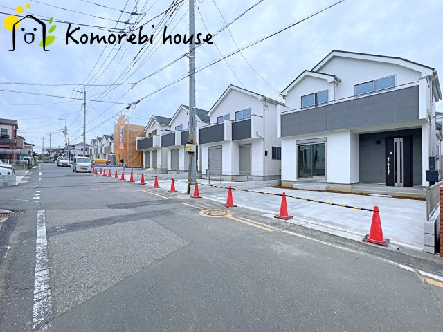 北本市宮内　２期　新築一戸建て　ハートフルタウン　Tの前面道路含む現地写真|前面道路含む現地写真です