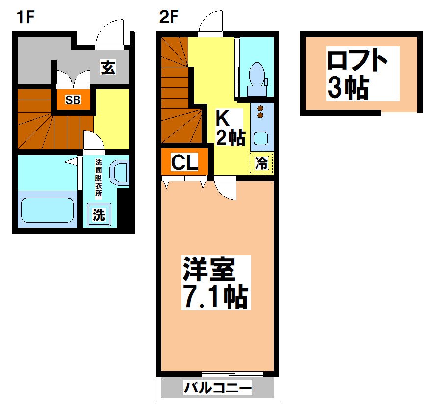 武蔵野市吉祥寺南町２丁目のアパート