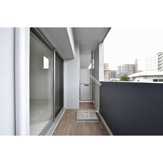 熊本市西区二本木２丁目の賃貸マンションのバルコニー