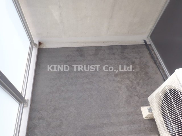 フジマン北梅田のバルコニー|バルコニー付きです