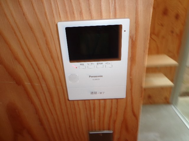 ALLIER S棟のセキュリティ|モニター付きインターホン♪