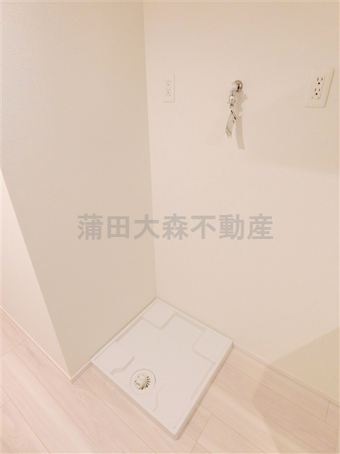 クレヴィスタ蒲田の設備|洗濯機置き場