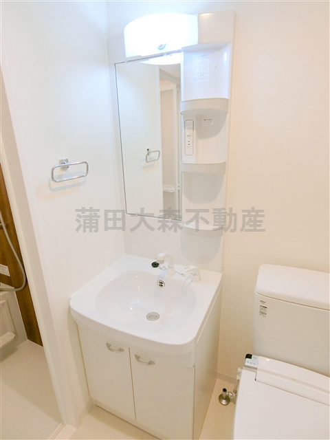 クレヴィスタ蒲田の洗面所|洗面脱衣所　独立洗面台