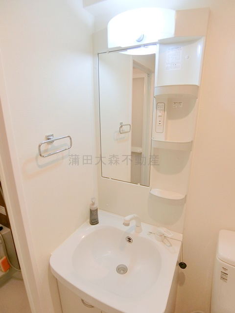 クレヴィスタ蒲田の洗面所|洗面脱衣所　独立洗面台