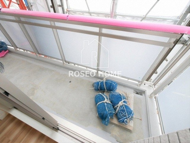 レオンコンフォート大手前ラトゥールのバルコニー