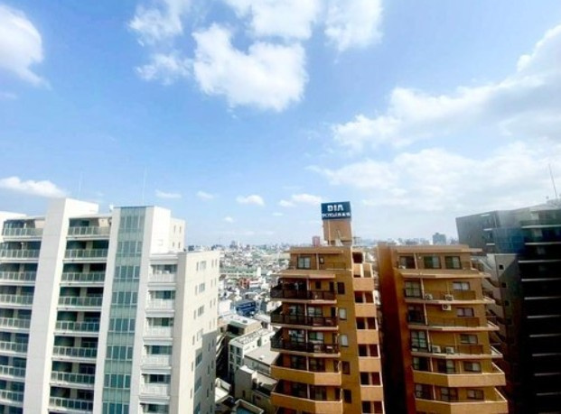 【展望】 | ソネット上池袋 | 前面には建物が見えますが、視線は気にならない印象。