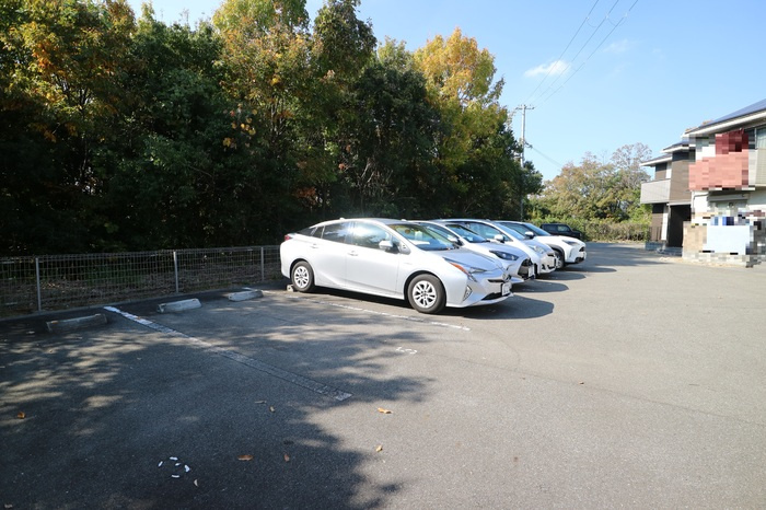 ハートランドの駐車場