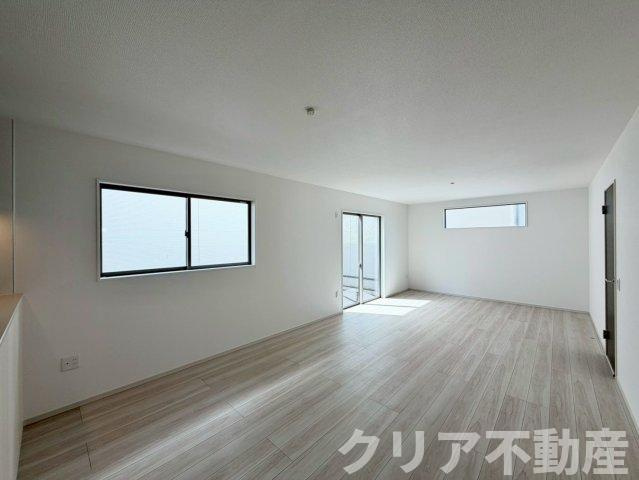【居間・リビング】 | 前橋市北代田町2期1号棟　LDK広々21帖！