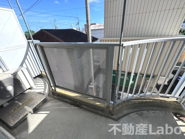 ヴィゴラス壱番館のバルコニー