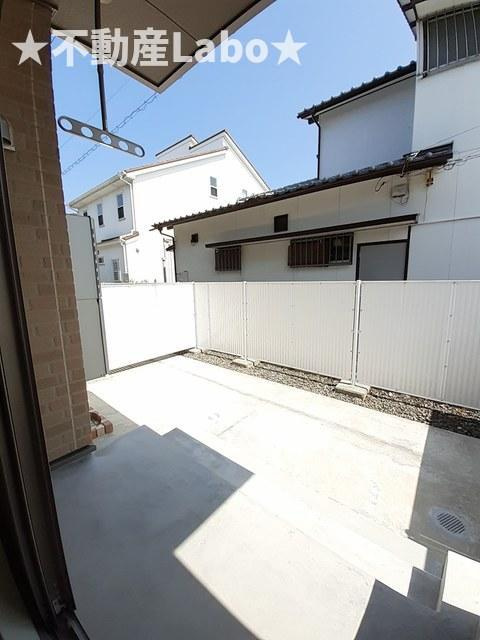 グランピアス笹木野1のバルコニー