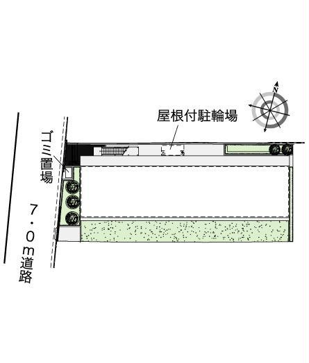 レオパレス高砂の区画図