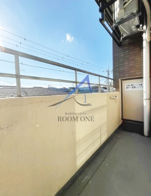 カテリーナ梅ヶ丘のバルコニー|バルコニーです。