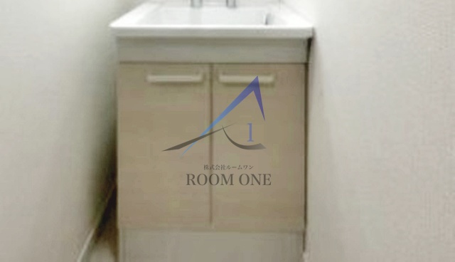 カテリーナ梅ヶ丘の洗面所|洗面台です。