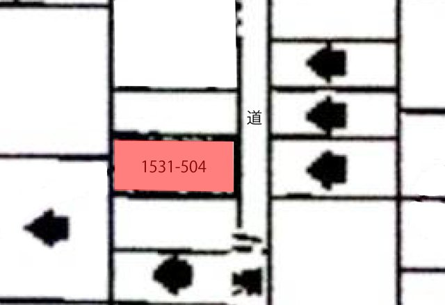 奥軽井沢郷④の土地図