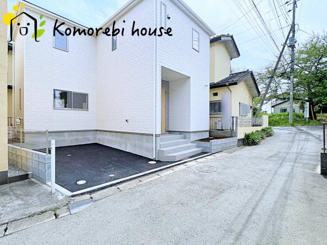 さいたま市見沼区風渡野　第６　新築一戸建て　クレイドルガーデン　01の前面道路含む現地写真|26.4.18　撮影済み