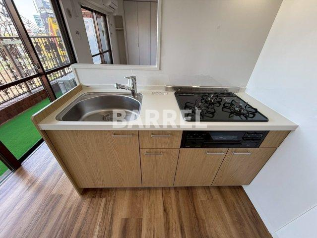 淀川ビルのキッチン